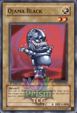 1st Ed Ojama Black DP2-EN004 Yugioh - Image 1