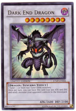 YUGIOH • Dark End Dragon JUMP-EN044 ULTRA RARE Drago Fine Oscura PROMO NM - Image 1