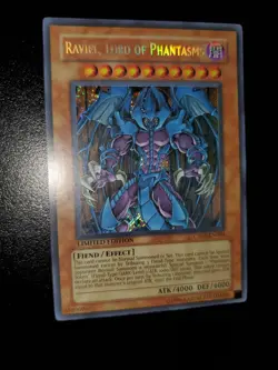 Yugioh 2006 Raviel, Lord Of Phantasms SCR Limited Ed. CT03-EN003 Near Mint - Image 2