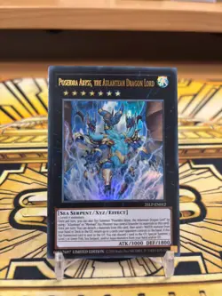 Yugioh Poseidra Abyss the Atlantean Dragon Lord 25LP-EN012 Ultra Rare - Image 1