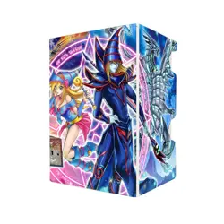 Dark Magicians Deck Box - Holds 100 Double Sleeved Cards & Dice Tray - Yugioh - Image 1