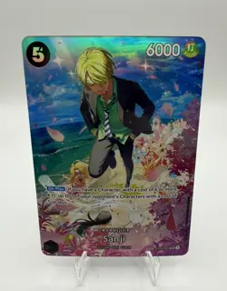 Sanji ST14-003 OP10 Royal Blood SP Full Art One Piece Card Game English - Image 1