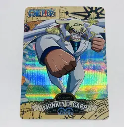 Monkey D Garp- One Piece Trading Card Game Holo Prism Foil Cool Art Tc8 - Image 1
