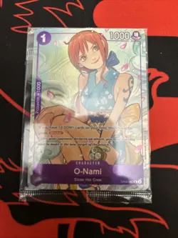 O-Nami OP05-062 SR Full Art - One Piece Illustration Box Vol. 1 PROMO- Sealed - Image 1