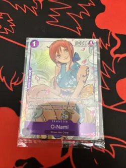O-Nami OP05-062 SR Full Art - One Piece Illustration Box Vol. 1 PROMO- Sealed - Image 3