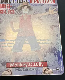 Monkey D. Luffy One Piece 2026 College Basketball US Voyage #P-055 - Image 4