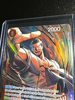One Piece TCG Carrying On His Will Monkey.D.Garp (Alternate Art) OP13-016 - Image 2