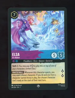 [NM] Elsa Ice Maker 69/204 • EN • 7 Archazia’s Island Disney Lorcana - Image 1
