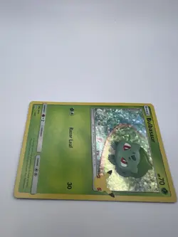 Pokemon TCG Bulbasaur McDonald's 2021 Promo Card 1/25, Holo LP Condition - Image 3