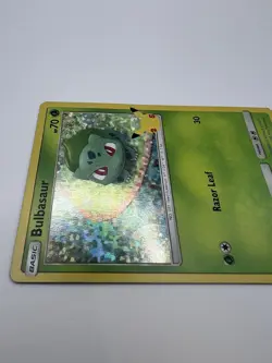 Pokemon TCG Bulbasaur McDonald's 2021 Promo Card 1/25, Holo LP Condition - Image 5