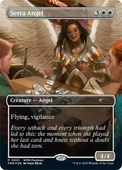 Serra Angel -Foil Near Mint MTG Promos: WPN and Gateway - Image 1