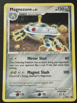 Magnezone DP32 Holo Rare Pokemon Promo Card Diamond & Pearl - Image 1
