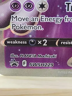 Pokemon Mewtwo V SWSH229 Promo Full Art Holo Sword & Shield TCG Card - Image 2