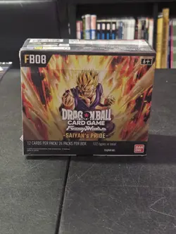 Dragon Ball Super Card Game Fusion World Saiyan's Pride Booster Box Sealed - Image 1