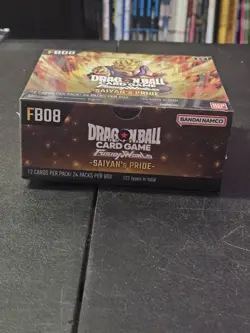 Dragon Ball Super Card Game Fusion World Saiyan's Pride Booster Box Sealed - Image 2