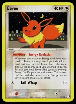 Pokemon Card - Eevee Unseen Forces 55/115 Common - Image 1