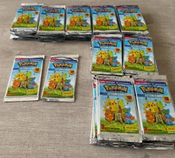Pokemon Advanced Action Cards - 2004 Panini - Sealed Booster packs 92x - Image 2