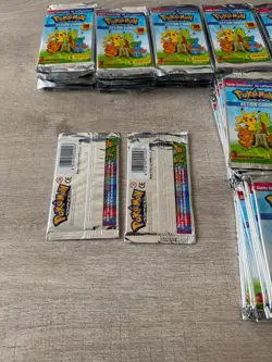 Pokemon Advanced Action Cards - 2004 Panini - Sealed Booster packs 92x - Image 4