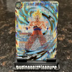 SS Son Goku Spirit Bomb Absorbed BT19 SR Foil Dragon Ball Super Card Game | NM - Image 1