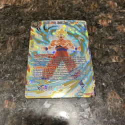 SS Son Goku Spirit Bomb Absorbed BT19 SR Foil Dragon Ball Super Card Game | NM - Image 4