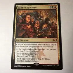 1x Captive Audience NM-Mint, English Ravnica Allegiance MTG Magic - Image 1
