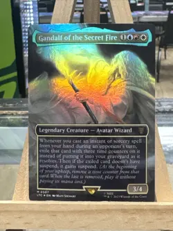 MTG *Gandalf of the Secret Fire Foil X1* (NM) Lord of the Rings Commander Magic - Image 1