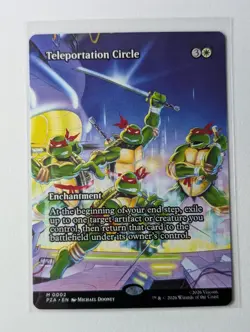 Teleportation Circle (Borderless) Teenage Mutant Ninja Turtles Eternal 0002 MTG - Image 1