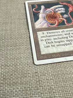 MTG Magic the Gathering Nevinyrral's Disk (267/306) Revised Edition HP - Image 2