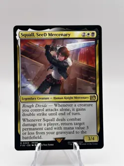 Squall, SeeD Mercenary 0243 Final Fantasy FIN MTG NM - Image 1