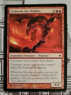 MTG Urabrask the Hidden x1 NM ~New Phyrexia (Magic the Gathering)*Free Shipping* - Image 1