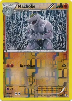 Machoke - 41/83 - Uncommon - Reverse Holo HP, English Pokemon Generations - Image 1