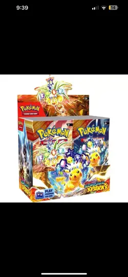 Pokemon TCG Scarlet & Violet Surging Sparks Booster Box - Image 1