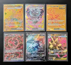 Huge Pokemon 68 Card Lot - SIRs, Illustration Rares, Full Art, Ex, Gold Star - Image 3