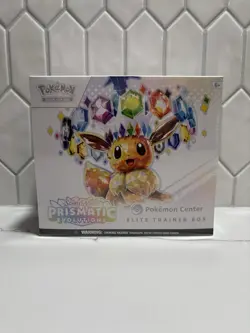 Pokemon TCG Prismatic Evolutions Pokemon Center Elite Trainer Box (ETB) - Image 1