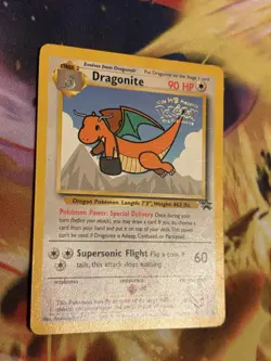 Pokemon TCG Dragonite #5 Black Star Promo,, WOTC, The First Movie, MP/HP - Image 4