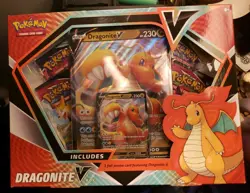 Pokemon TCG Dragonite V Box Collection🔥Includes Evolving Skies *Factory Sealed - Image 1