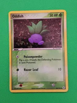 Pokemon TCG Oddish 68/101 Hidden Legends Reverse Holo NM - Image 1