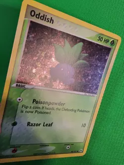 Pokemon TCG Oddish 68/101 Hidden Legends Reverse Holo NM - Image 2