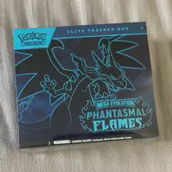 Pokemon Elite Trainer Box Mega Evolution Phantasmal Flames English TCG - Image 1