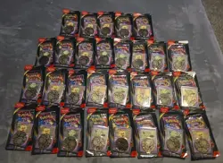 Pokemon. 29 Pack Phantasmal Flames Blister Lot! Comes With Promo,COIN, Orig Box. - Image 1