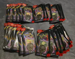 Pokemon. 29 Pack Phantasmal Flames Blister Lot! Comes With Promo,COIN, Orig Box. - Image 4