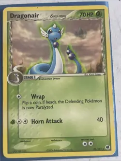 Pokemon Dragonair 28/101 Uncommon Delta Species EX Dragon Frontiers - Image 1