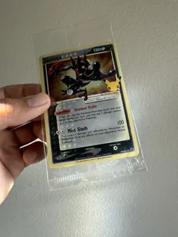 Pokemon TCG Greninja Gold Star SWSH144 Celebrations Black Star Promo NEW/SEALED - Image 3