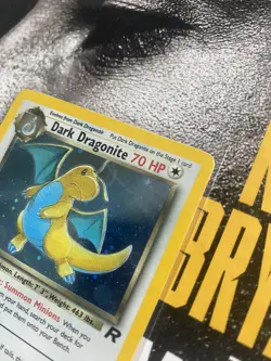 Pokemon TCG Dark Dragonite Team Rocket Holo Rare Unlimited 5/82 LP-MP - Image 3