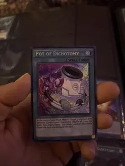 Yu-Gi-Oh Pot of Dichotomy MP14-EN172 1st Edition NM/M Condition Secret - Image 1