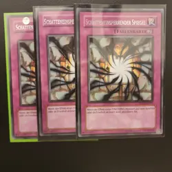 Yu-Gi-Oh! GERMAN Shadow-Imprisoning Mirror Turbo Pack 2 TU02-DE011 NM X3 - Image 1