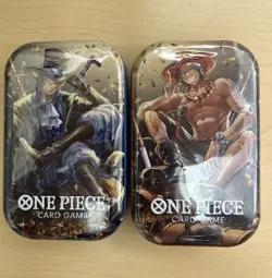 One Piece Tin Pack Set Vol. 2 - Portgas.D.Ace & Sabo - SEALED - Image 1