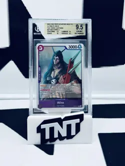 2023 One Piece Starter Deck 10 The Three Captains #14 Wire BGS 9.5 - Image 1