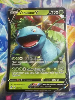 Venusaur V - 001/073 - Ultra Rare - Champions Path - NM/M - Pokemon Card - Image 1