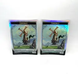 Construct Token Foil Unstable 2x MTG Magic the Gathering - Image 1
